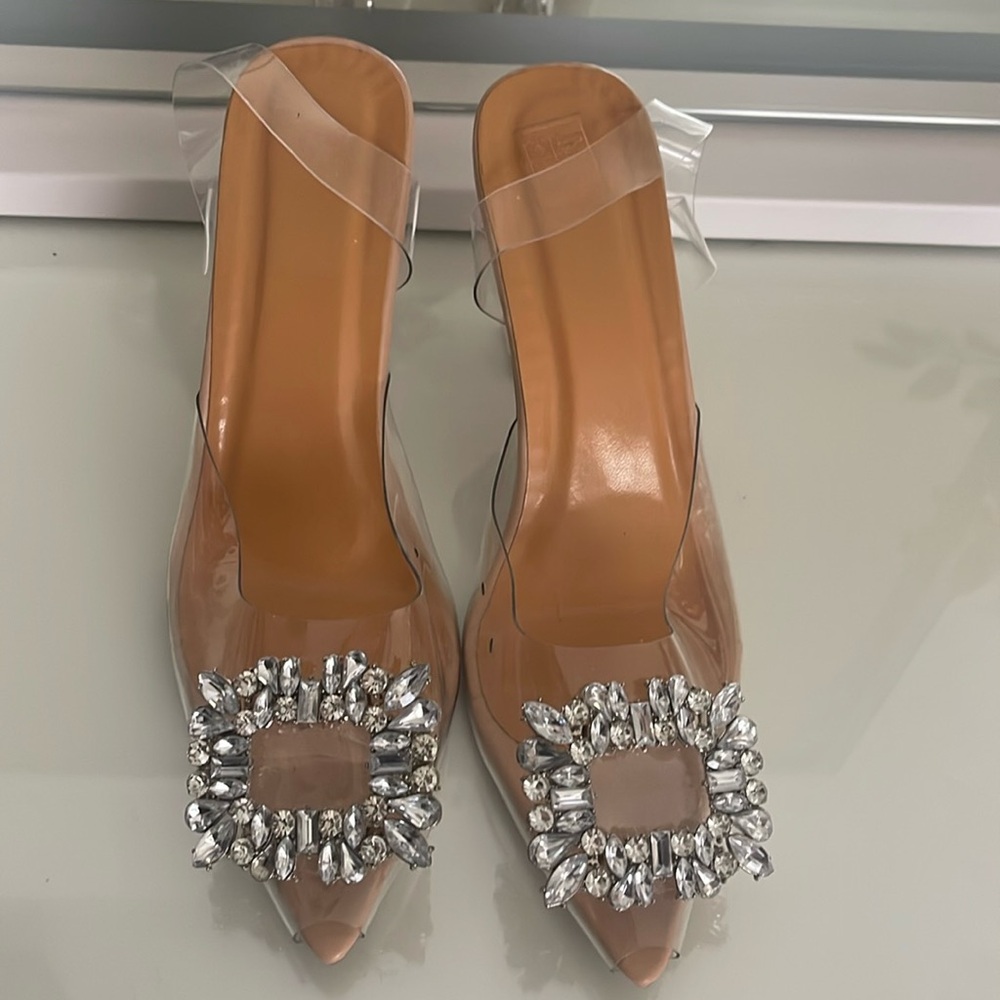 Clear heel